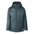 Puma Bamberg Padded Blue Winter Long Jacket - Nova Clothing